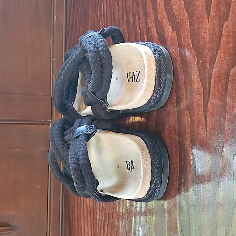 Zara Rope Sandals - Picture 2 of 6